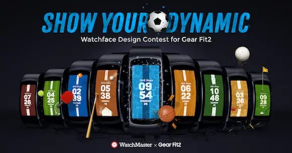 WatchMaster Watch Face Contest for Gear Fit 2
