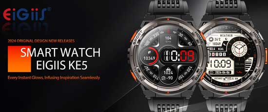 Eigiis Ke Smart Watch An Outdoor Style Smartwatch