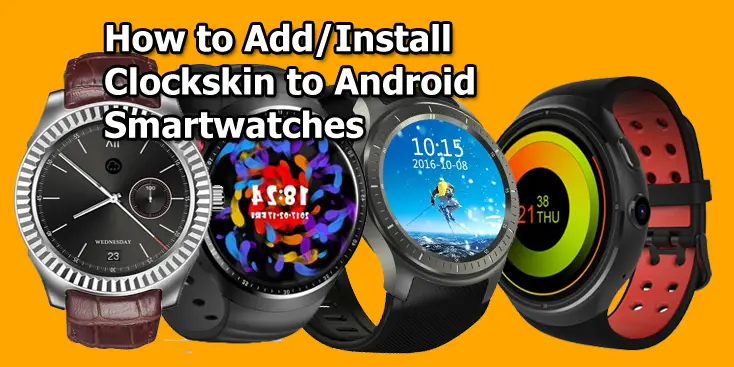 skin faces/clock android watch